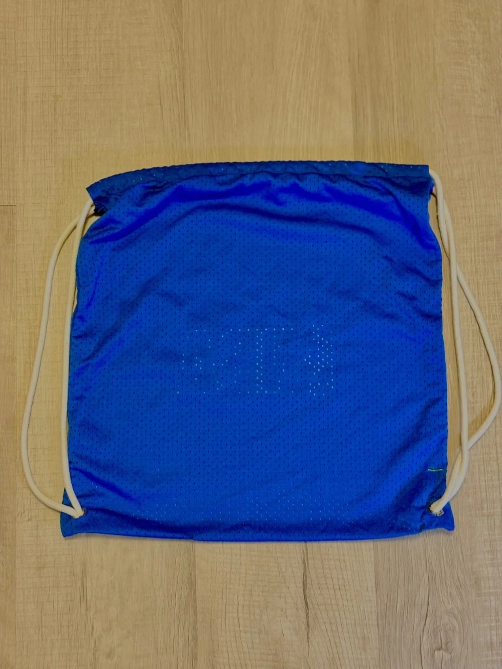 NBA Logo Drawstring Mesh Bag Sporty Jersey Gym Sack Sports Preppy Fitness Gear